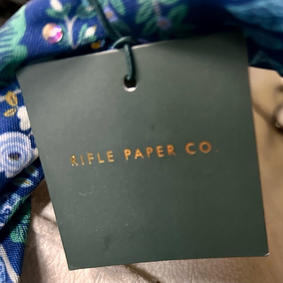 Rifle Paper Co. Navy and Green Floral Headband new with tag - Picture 3 of 3